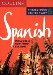 Cover of: Spanish Phrase Book & Dictionary (Collins Phrase Book & Dictionary) by Collins UK