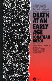 Cover of: Death at an Early Age by Jonathan Kozol