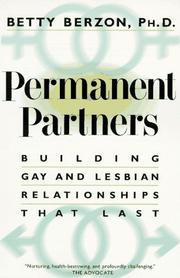 Cover of: Permanent Partners | Betty Berzon