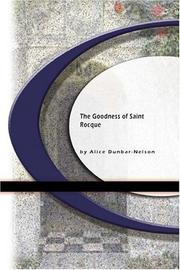 Cover of: The Goodness of Saint Rocque