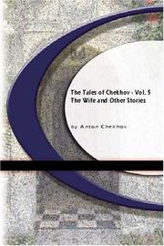 Cover of: The Tales of Chekhov - Vol 5 by Антон Павлович Чехов, Антон Павлович Чехов