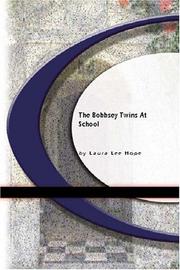 Cover of: The Bobbsey Twins At School by Laura Lee Hope