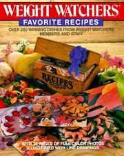 Cover of: Weight Watchers Favorite Recipes by Weight Watchers International