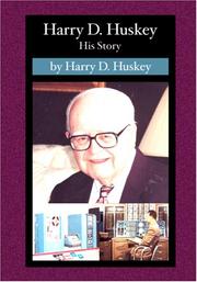 Cover of: Harry D. Huskey by Harry D. Huskey
