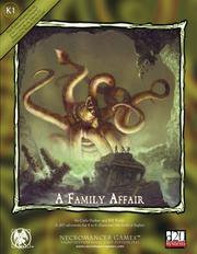 Cover of: A Family Affair (Dungeons & Dragons d20 3.5 Fantasy Roleplaying Supplement)