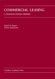 Cover of: Commercial Leasing: A Transactional Primer