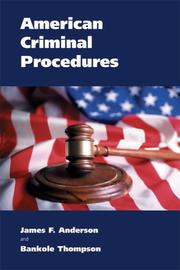 Cover of: American Criminal Procedures