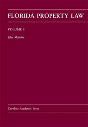 Cover of: Florida Property Law by John Makdisi