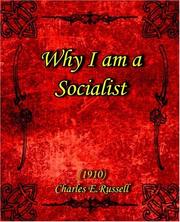 Cover of: Why I am a Socialist (1910)
