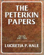 Cover of: The Peterkin Papers by Lucretia P. Hale
