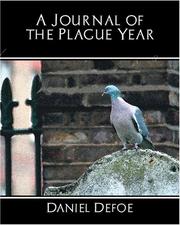 Cover of: A Journal of the Plague Year by Daniel Defoe
