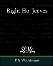 Cover of: Right Ho, Jeeves by P. G. Wodehouse