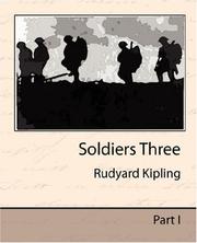Cover of: Soldiers Three by Rudyard Kipling
