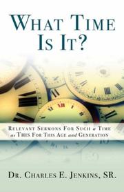 Cover of: What Time is It? | Charles E. Jenkins