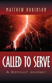 Cover of: Called to Serve by Matthew Robinson