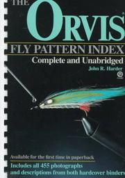 Cover of: The Orvis Fly Patterns Index