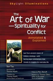 Cover of: The Art of War-- Spirituality for Conflict by Sun Tzu