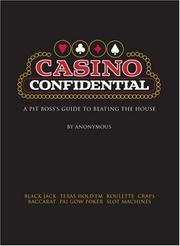 Cover of: Casino Confidential | Anonymous