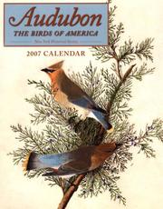 Cover of: Audubon, The Birds of America 2007 Calendar