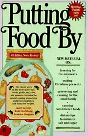 Cover of: Putting Food By (Plume)