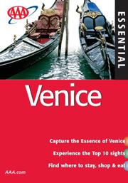 Cover of: AAA Essential Venice, 6th Edition (Aaa Essential Travel Guide Series) by Teresa Fisher