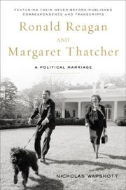 Cover of: Ronald Reagan and Margaret Thatcher by Nicholas Wapshott