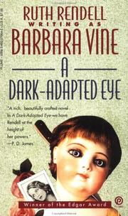 Cover of: A dark-adapted eye by Ruth Rendell