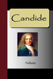Cover of: CANDIDE by Voltaire
