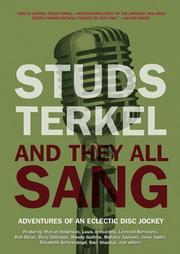 Cover of: And They All Sang by Studs Terkel