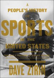 Cover of: A People's History of Sports in the United States: From Bull-Baiting to Barry Bonds by David Zirin