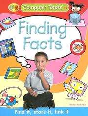 Cover of: Finding Facts (Computer Tutors) by Anne Rooney