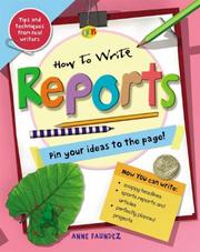 Cover of: How to Write Reports (Qeb How to Write)