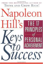 Cover of: Napoleon Hill's Keys to Success by Napoleon Hill