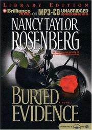 Cover of: Buried Evidence by Nancy Taylor Rosenberg