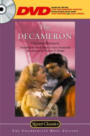 Cover of: UC The Decameron by Giovanni Boccaccio