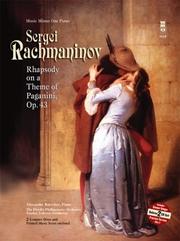 Cover of: Music Minus One Piano: Rachmaninov Rhapsody on a Theme of Paganini (Book & 2 CDs)