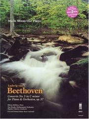 Cover of: Music Minus One Piano by Ludwig van Beethoven