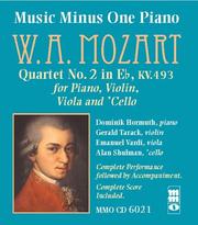 Cover of: Music Minus One Piano: Mozart: Quartet No. 2 in Eb Major, KV.493 (Sheet Music and CD)