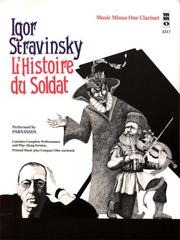 Cover of: Music Minus One Clarinet: Stravinsky L'Histoire du Soldat (septet) (Book & CD)