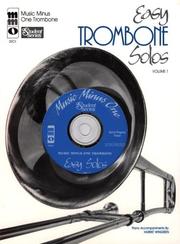 Cover of: Music Minus One Trombone by Various