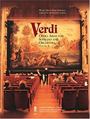 Cover of: Music Minus One Soprano: Verdi Soprano Arias with Orchestra, Vol. II (Book & CD)