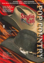 Cover of: Music Minus One Keyboards, Guitar, Electric Bass or Drums and Percussion: Studio Call: Pop/Country