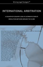 Cover of International Arbitration