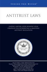 Cover of Antitrust Laws
