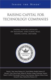 Cover of Raising Capital for Technology Companies