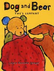 Cover of: Dog and Bear by Laura Vaccaro Seeger