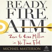 Cover of: Ready, Fire, Aim by Michael Masterson, Michael Masterson