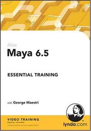 Cover of: Maya 6.5 Essential Training