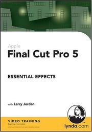 Cover of: Final Cut Pro 5 Essential Effects