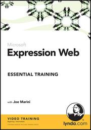 Cover of: Expression Web Essential Training